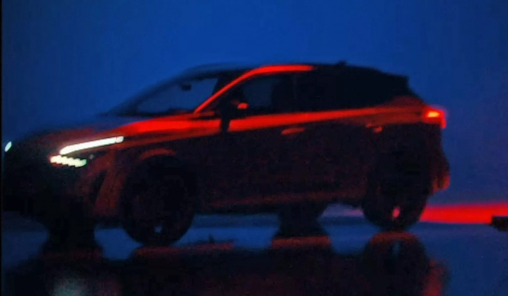 Nissan Qashqai facelift 2025 tung teased