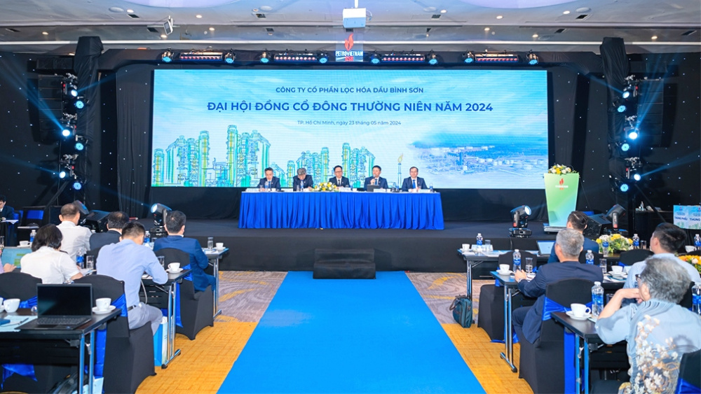 Toàn cảnh Đại hội đồng cổ đông Lọc hoá dầu Bình Sơn