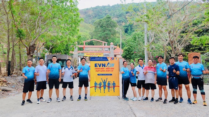 CBCNV EPS hưởng ứng Giải chạy online EVN Run “Chung bước - Đồng lòng - Thắp sáng niềm tin”