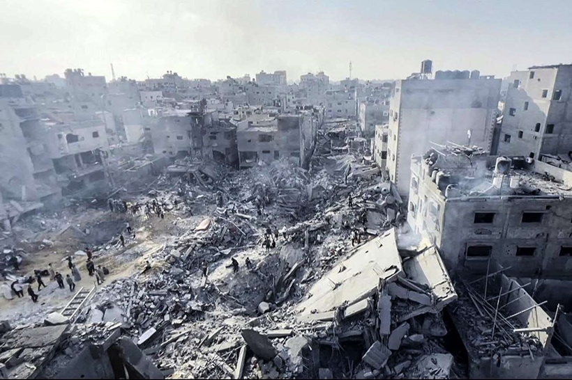 Có rất nhiều bom đạn tại Dải Gaza