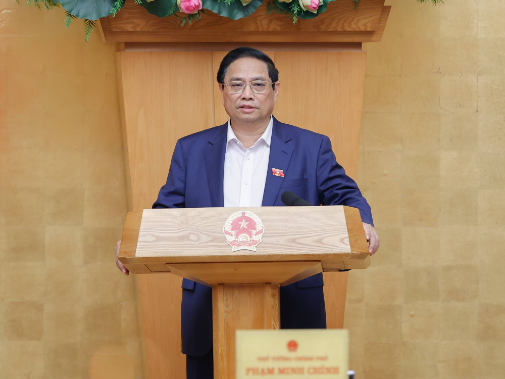 Thủ tướng Phạm Minh Chính phát biểu khai mạc phiên họp 