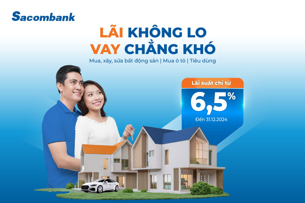 ngân hàng Sacombank tiếp thêm 10.000 tỷ đồng hỗ trợ người dân phục vụ đời sống