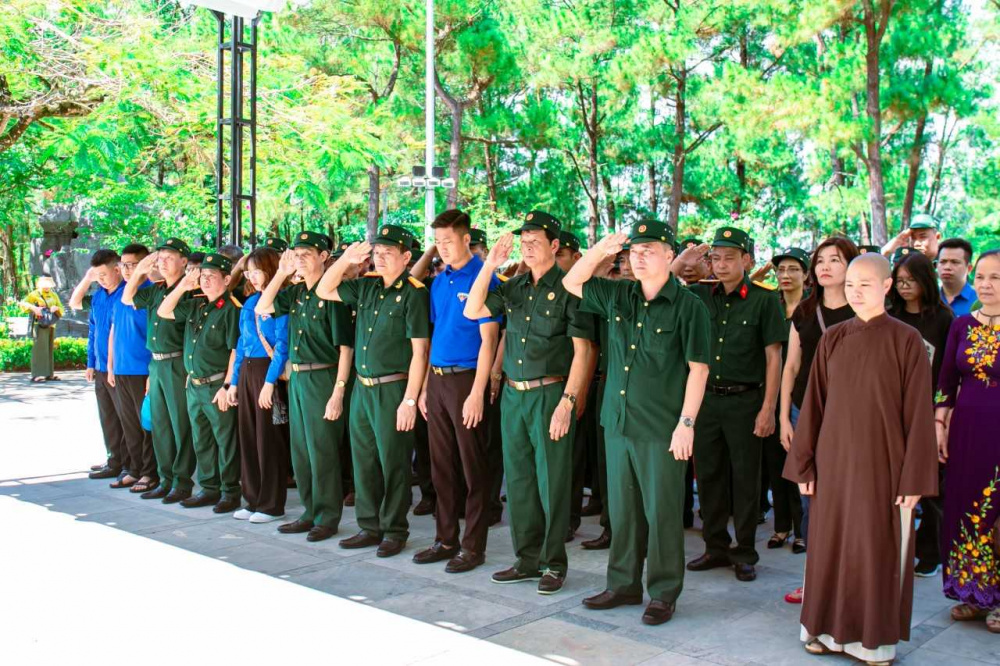 Description: Các đơn vị tổ chức các hoạt động tri ân nhân kỷ niệm 77 năm ngày Thương binh - Liệt sỹ  27/7 (1947-2024)