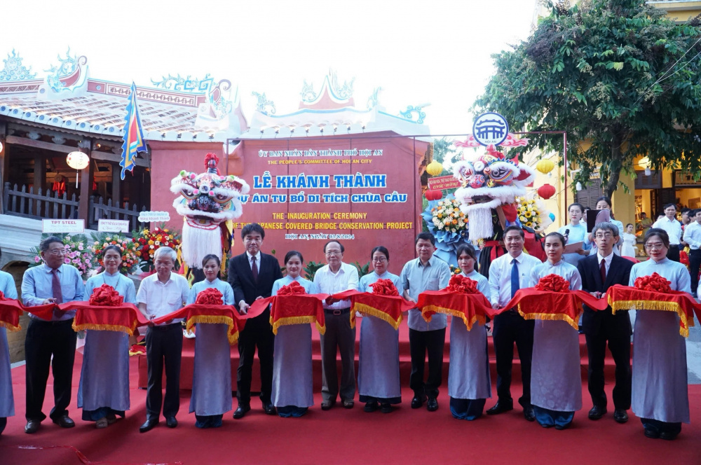 UBND TP.Hội An tổ chức lễ khánh thành dự án tu bổ di tích chùa Cầu