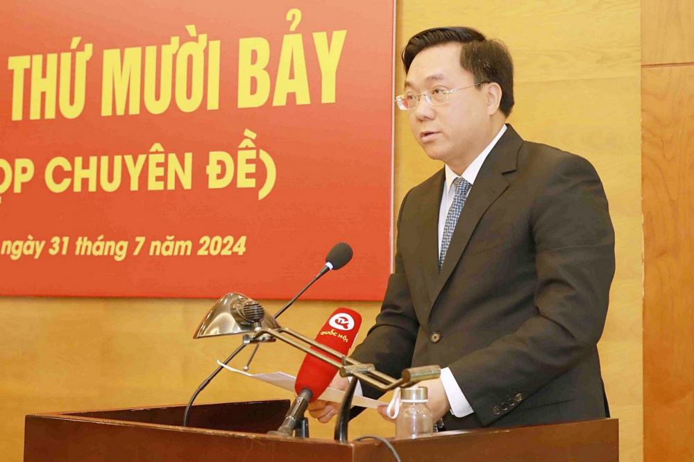 Đồng chí Trần Duy Đông được bầu giữ chức Chủ tịch UBND tỉnh Vĩnh Phúc nhiệm kỳ 2021 - 2026.