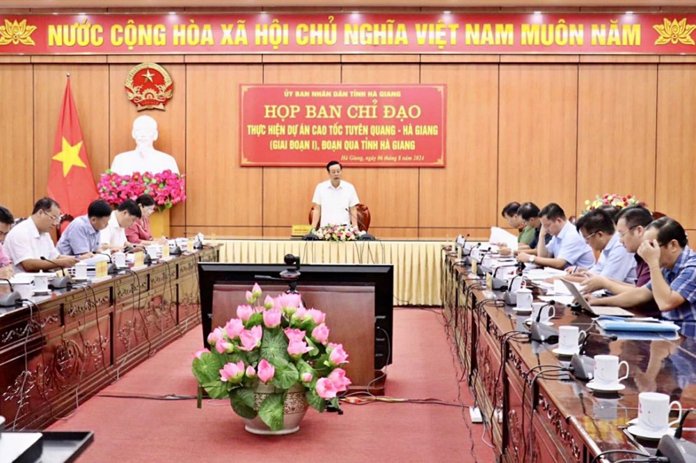 Tháo gỡ điểm nghẽn giải phóng mặt bằng cao tốc Tuyên Quang - Hà Giang