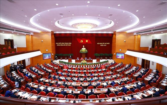 khai mạc hội nghị 10 khóa XIII 6