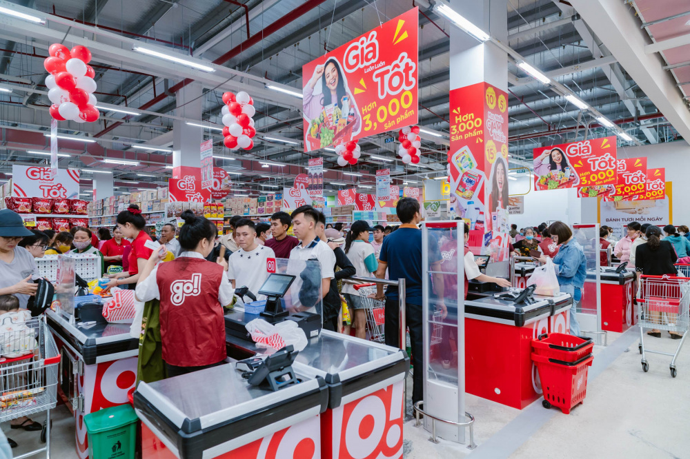 khai trương siêu thị mini go! An Nhơn
