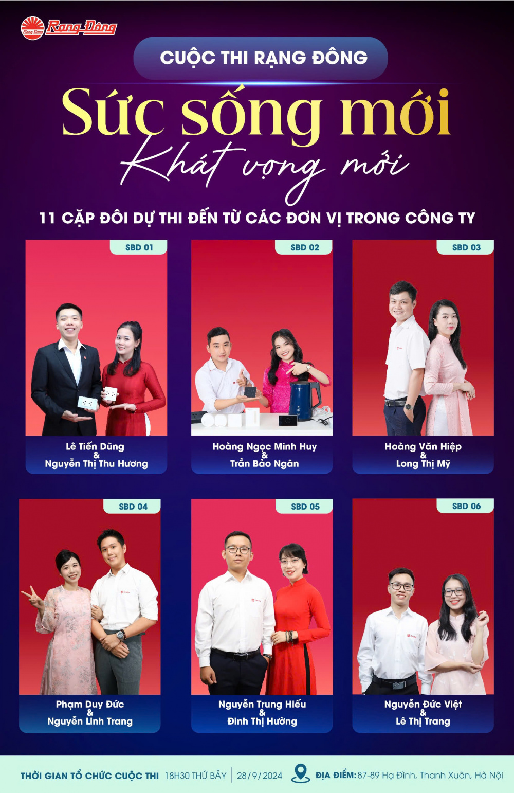 Cuộc thi “Rạng Đông: Sức sống mới - Khát vọng mới” 