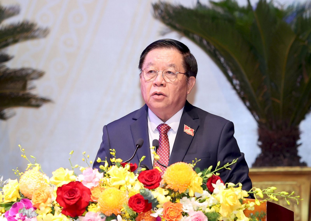 Nguyễn Trọng Nghĩa - Ủy viên Cwin09 tỷ lệ cược hấp dẫn, Bí thư Trung ương Đảng, Trưởng Ban Tuyên giáo và Dân vận Trung ương phát biểu chỉ đạo Đại hội.