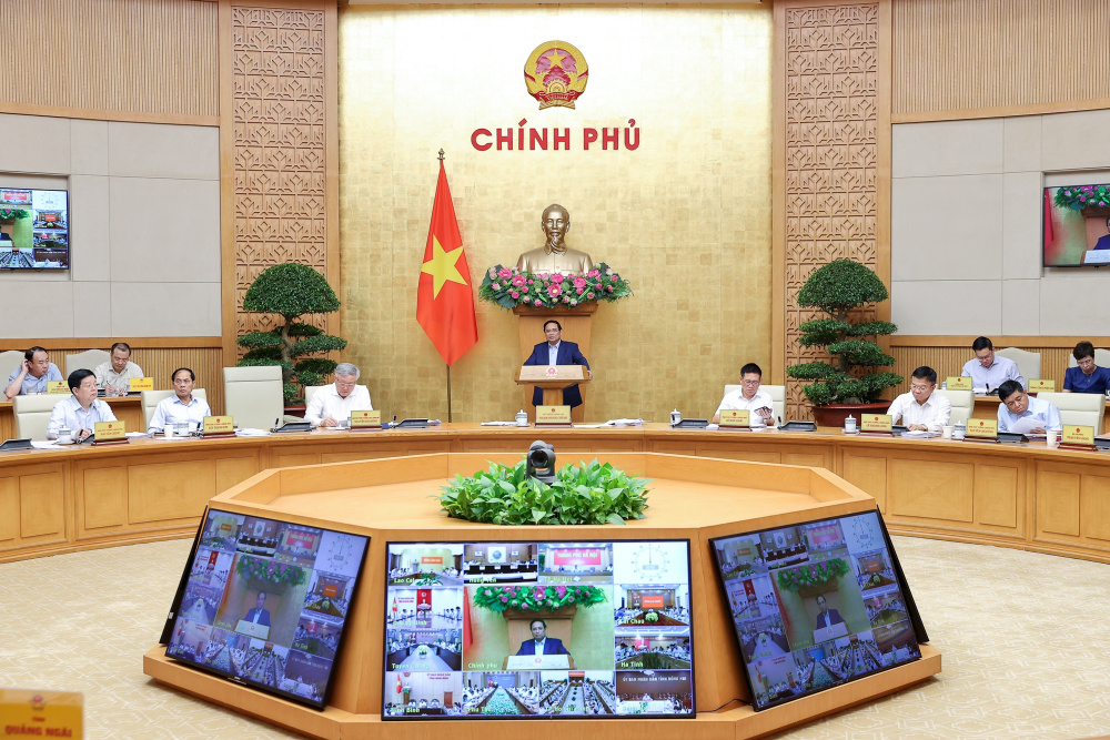 Thủ tướng Phạm Minh Chính chủ trì Hội nghị trực tuyến Cwin com đăng nhập với địa phương tháng 9/2025