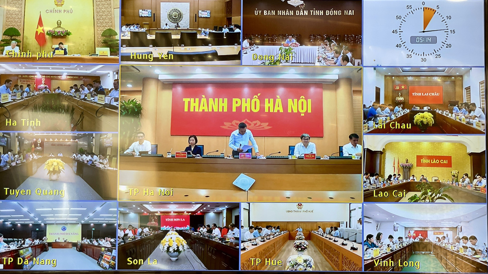 Thủ tướng Phạm Minh Chính chủ trì Hội nghị trực tuyến Cwin com đăng nhập với địa phương tháng 9/2025