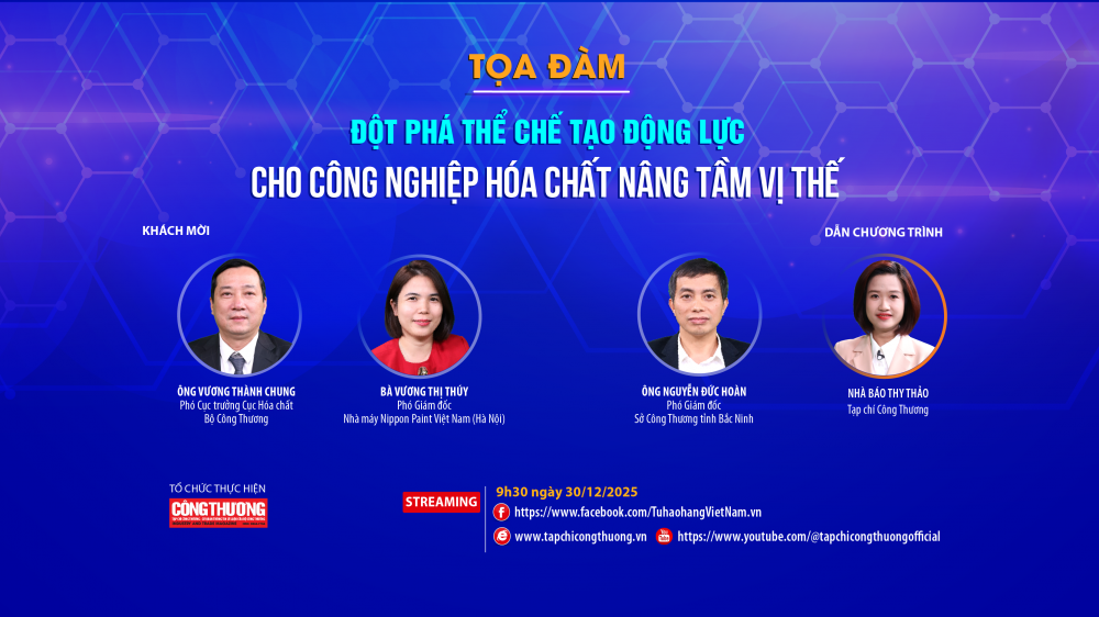 [Tọa đàm trực tuyến] Đột phá thể chế tạo động lực cho Cwin là sân chơi cá cược trực tuyến tại Việt Nam hóa chất nâng tầm vị thế
