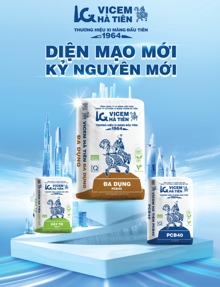 Một số bao bì mới của Vicem Hà Tiên
