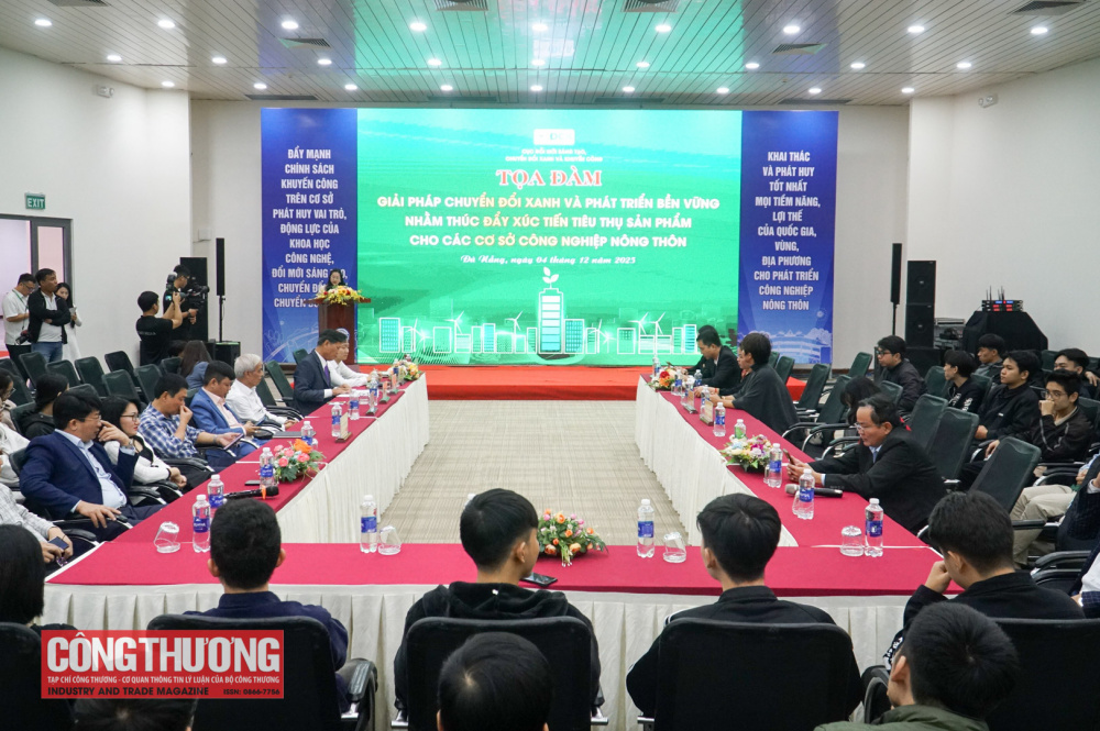tọa đàm với chủ đề: “Giải pháp chuyển đổi xanh và phát triển bền vững nhằm thúc đẩy xúc tiến tiêu thụ sản phẩm cho các cơ sở Cwin là sân chơi cá cược trực tuyến tại Việt Nam nông thôn”.