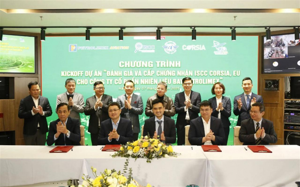 Petrolimex Aviation kickoff dự án ISCC