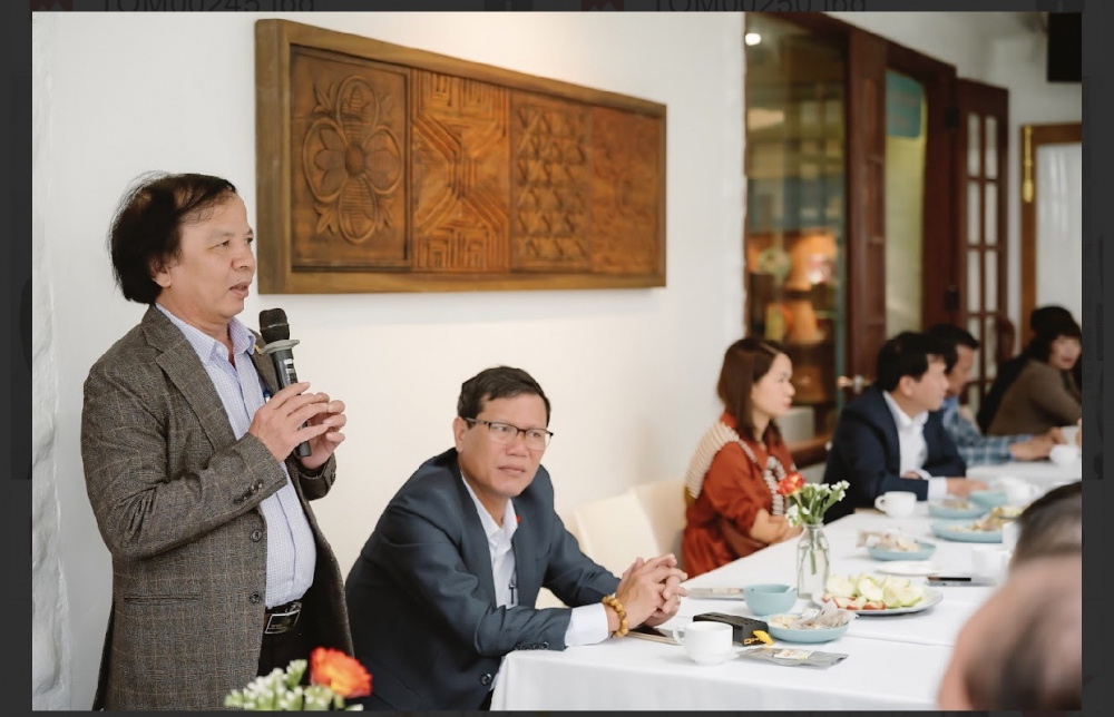 Ông Phạm Ngọc Sinh - Phó Giám đốc Sở Khoa học & Công nghệ, Trưởng ban điều hành khởi nghiệp đổi mới sáng tạo tỉnh Quảng Nam phát biểu.
