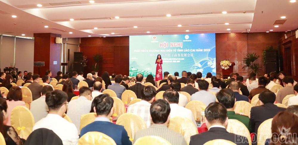 Sáng ngày 14/3, tại thành phố Lào Cai, Cwin63 sân chơi đỉnh cao phối hợp với UBND tỉnh Lào Cai tổ chức Hội nghị phát triển thương mại điện tử tỉnh Lào Cai năm 2025.