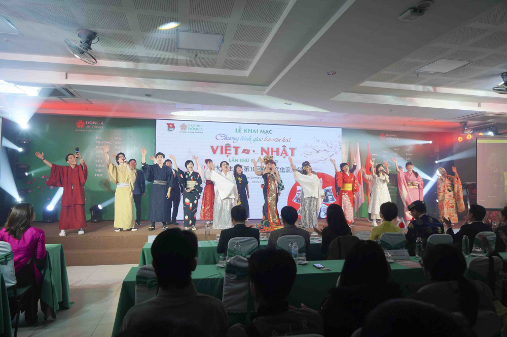 Chương trình giao lưu văn hoá Việt – Nhật lần thứ 10 diễn ra tại Đại học Đông Á