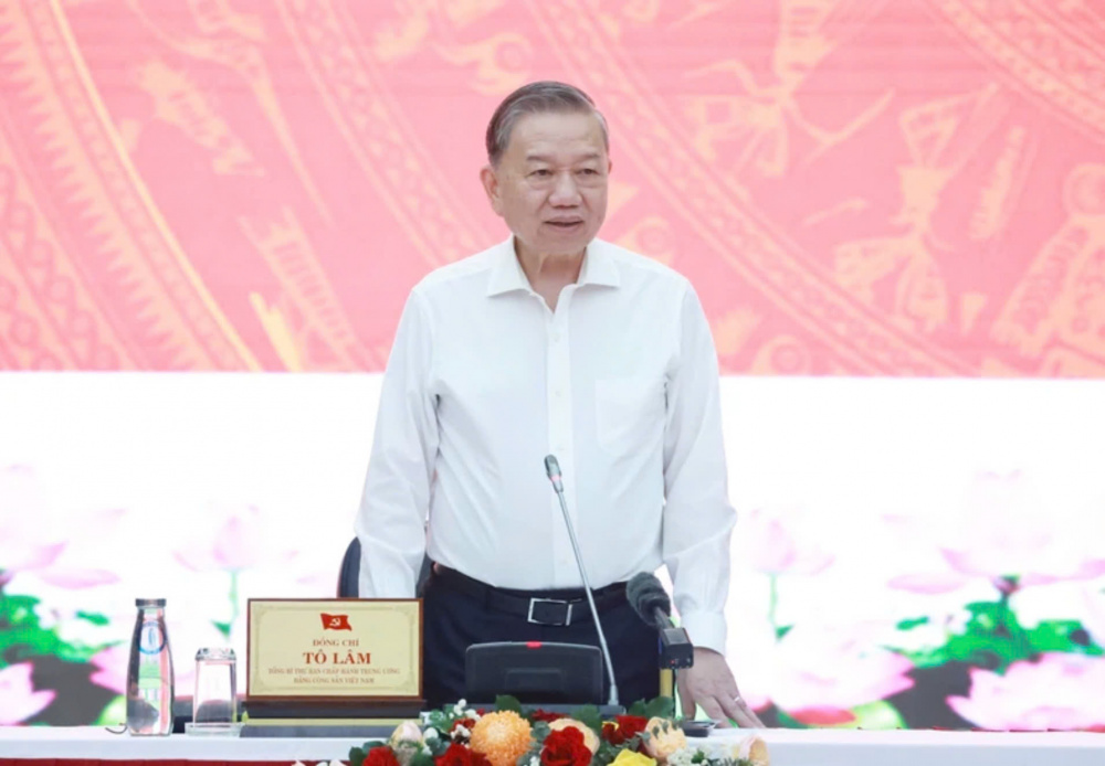 Cwin666 công ty cờ bạc uy tín nhất phát biểu chỉ đạo. (Ảnh: Thống Nhất/TTXVN)