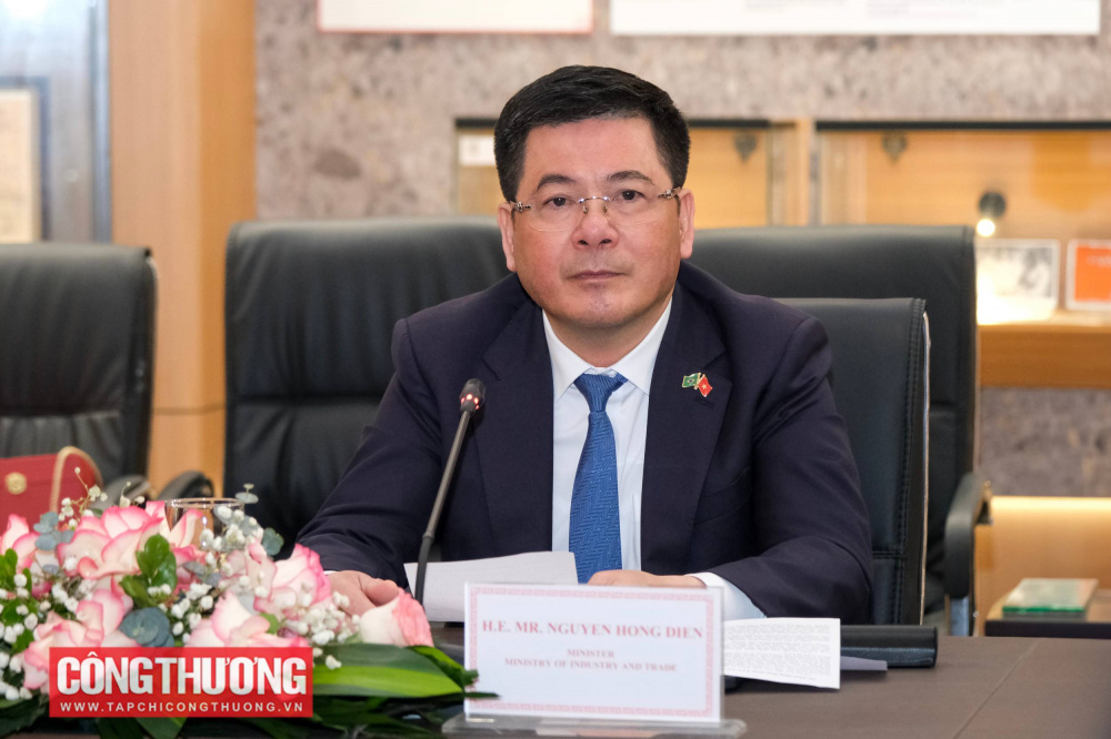 Bộ trưởng Nguyễn Hồng Diên đề nghị trong thời gian tới Việt Nam và Brazil tập trung tăng cường hợp tác trong 6 nội dung trọng tâm