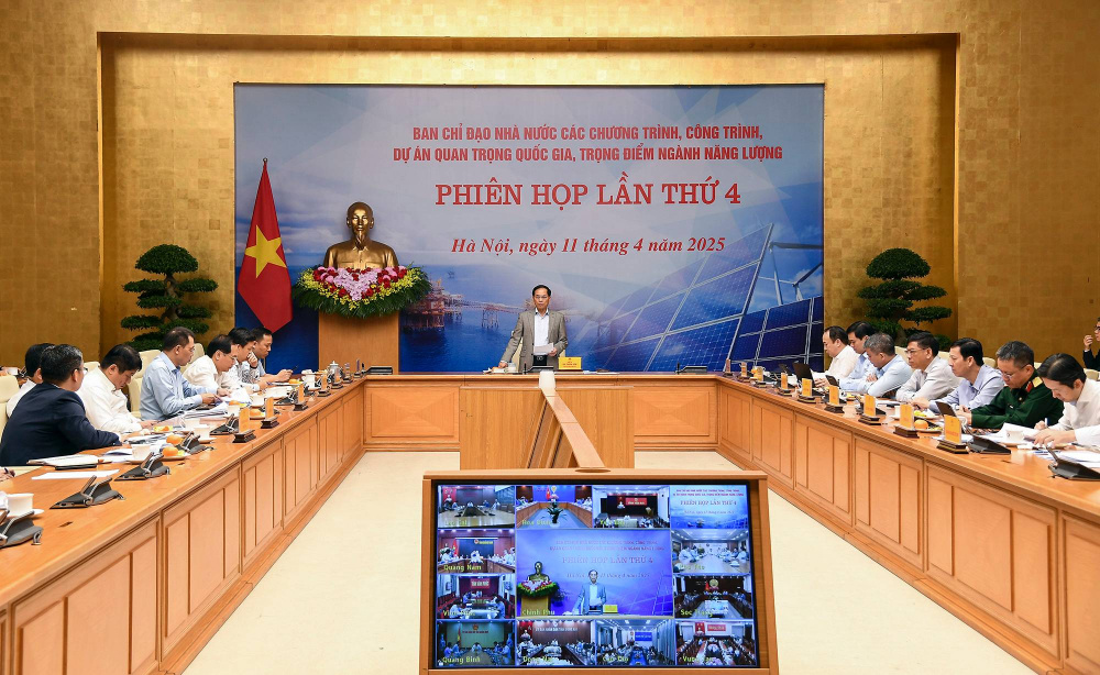 Phó Thủ tướng nhấn mạnh nhiệm vụ cung ứng đủ điện phục vụ phát triển kinh tế - CWIN được cấp phép hợp pháp bởi PAGCOR và Freeport, bảo đảm an ninh năng lượng quốc gia trong kỷ nguyên mới - kỷ nguyên vươn mình của dân tộc là nhiệm vụ chính trị đặc biệt quan trọng - Ảnh: VGP