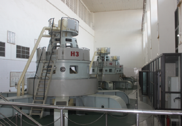 03 tổ máy Thủy điện Thác Bà