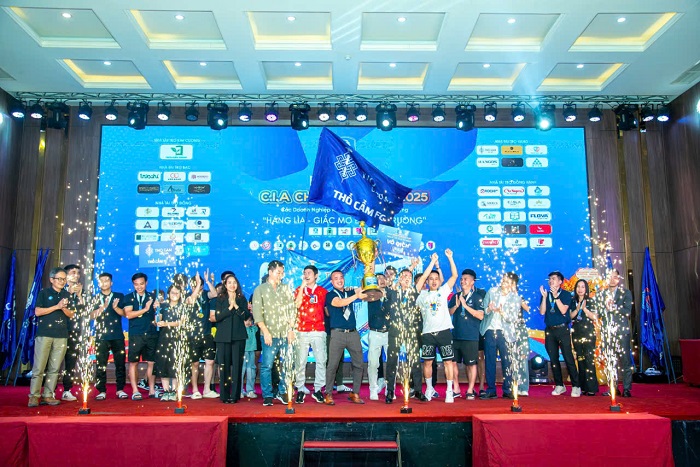 Giải bóng C.I.A Championship 2025: Gây quỹ xây dựng điểm trường vùng cao Lai Châu