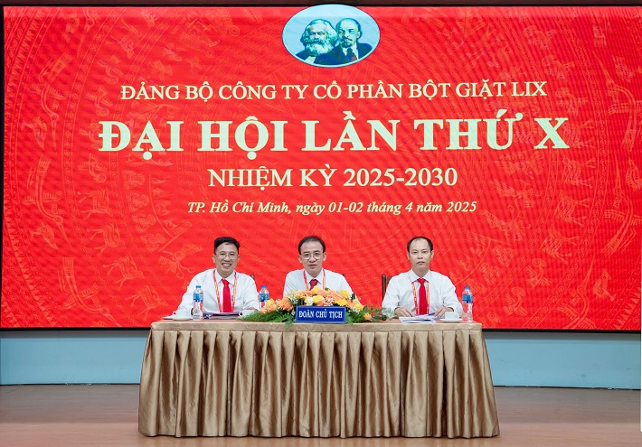 đoàn chủ tịch dại hội đảng bộ