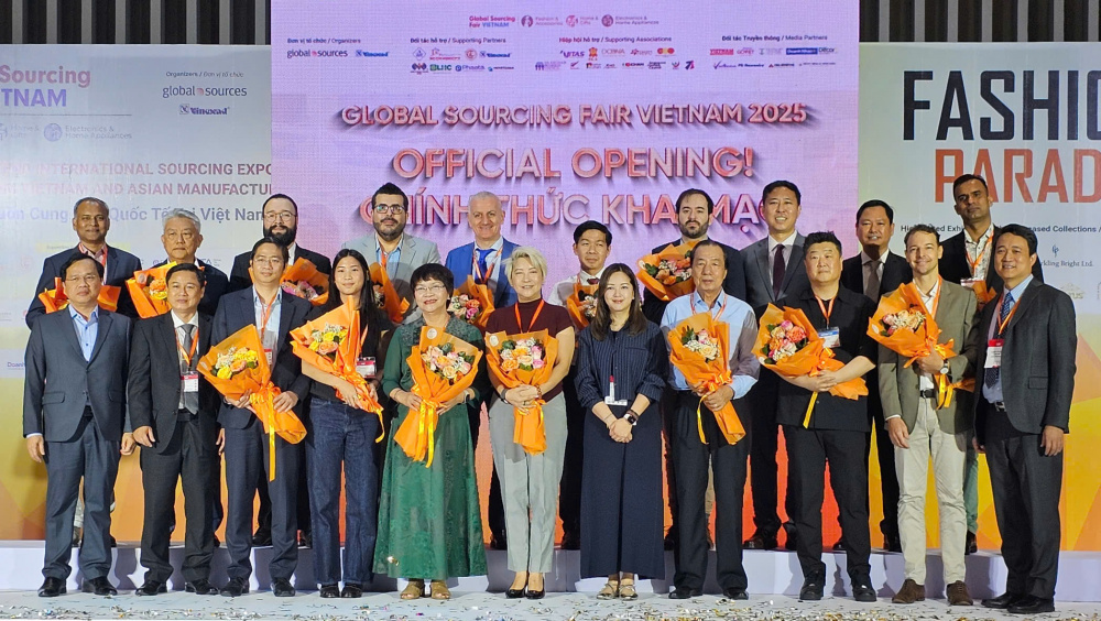 Triển lãm Quốc tế về Nguồn cung ứng Toàn cầu tại Việt Nam 2025 (Global Sourcing Fair Vietnam 2025) chính thức khai mạc