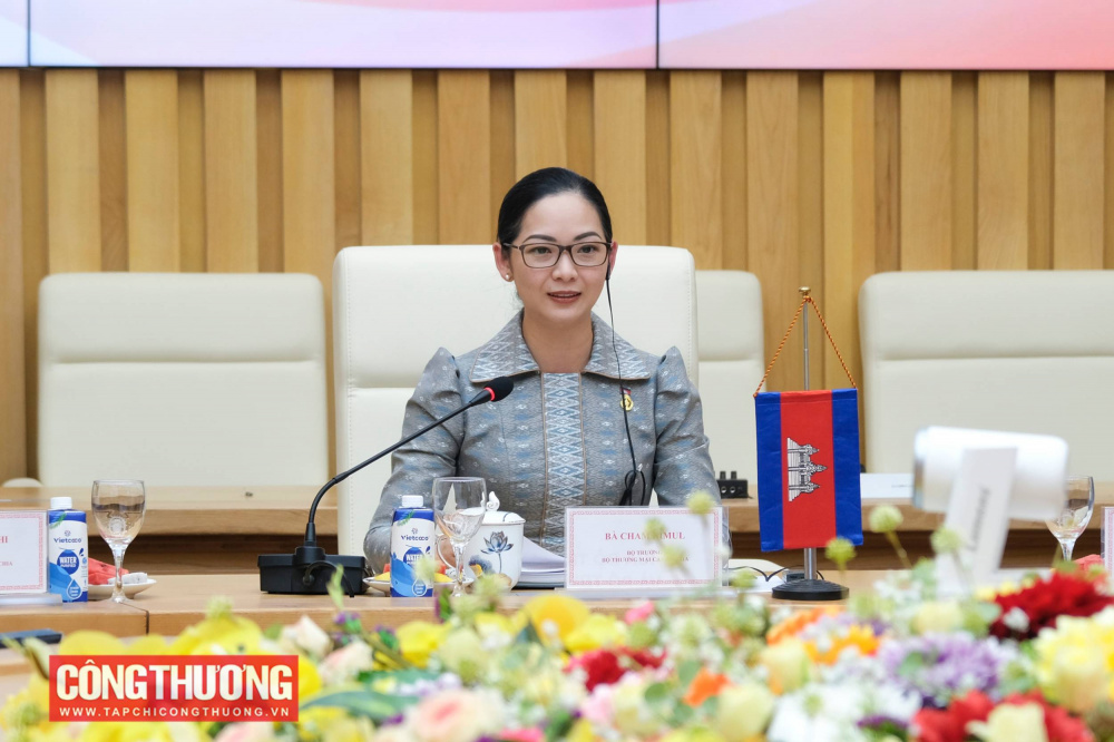 Bộ trưởng Bộ Thương mại Campuchia Cham Nimul