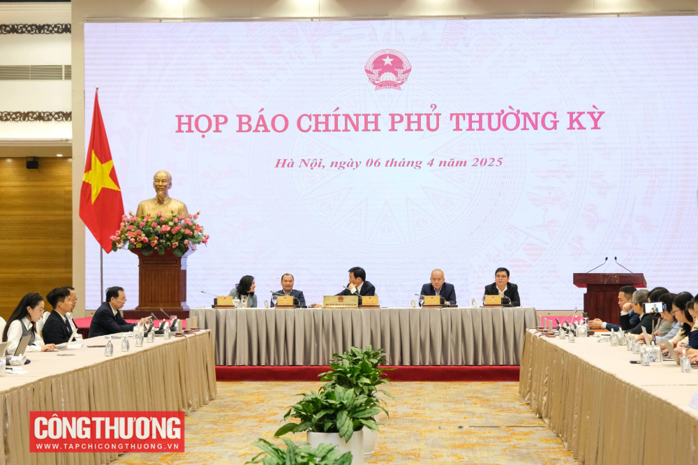 Buổi họp báo Cwin com đăng nhập thường kỳ tháng 3/2025 diễn ra chiều 6/4 tại Hà Nội