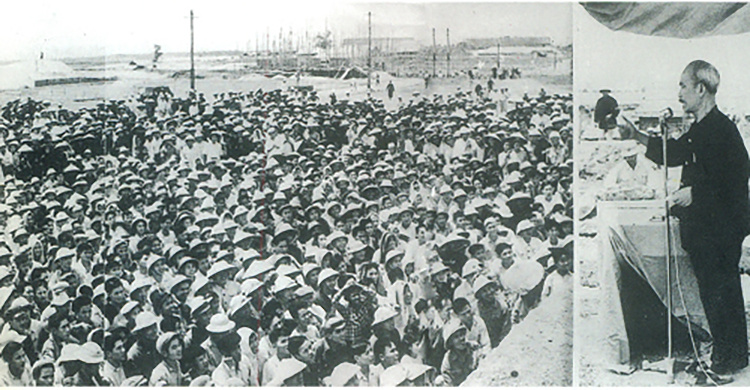 bác hồ thăm supe