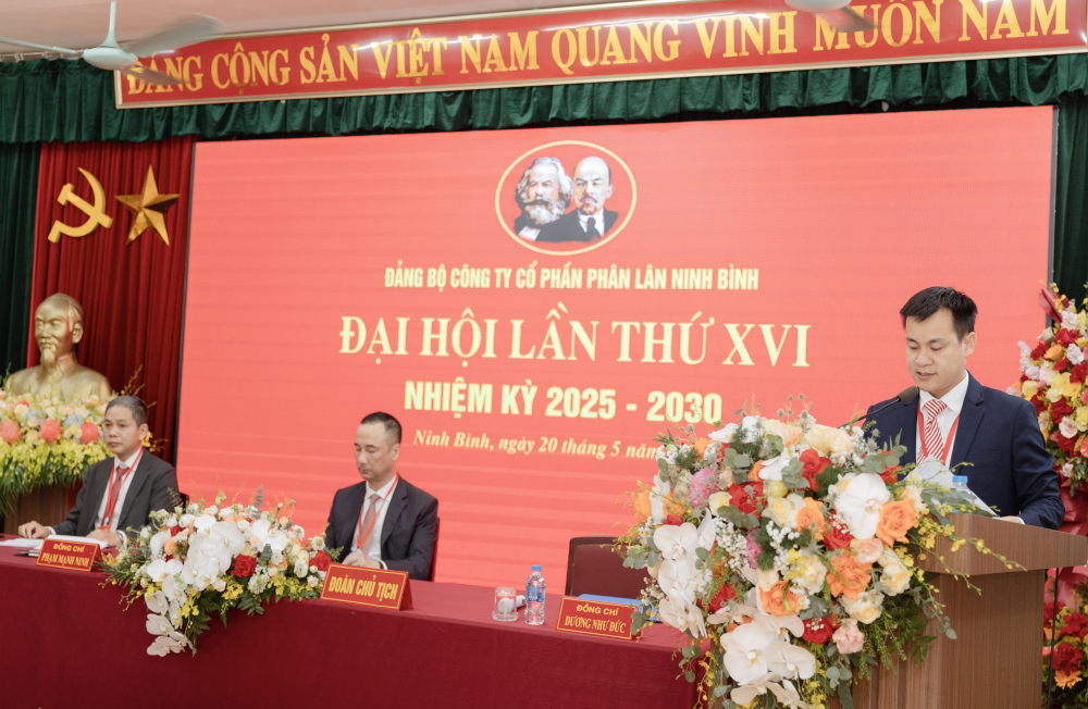đại hội công ty phân lân ninh bình