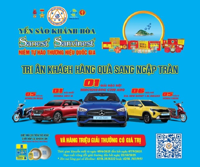 Yến sào Khánh Hoà: Dành 100 tỷ đồng tri ân khách hàng