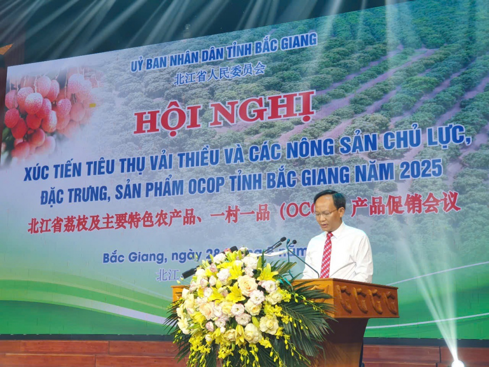 Bắc Giang khẳng định vị thế trung tâm nông sản chất lượng cao, sẵn sàng cho vụ vải thiều 2025