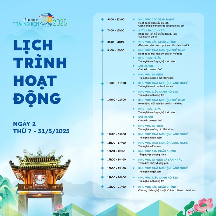 lễ hội du lịch hà nội