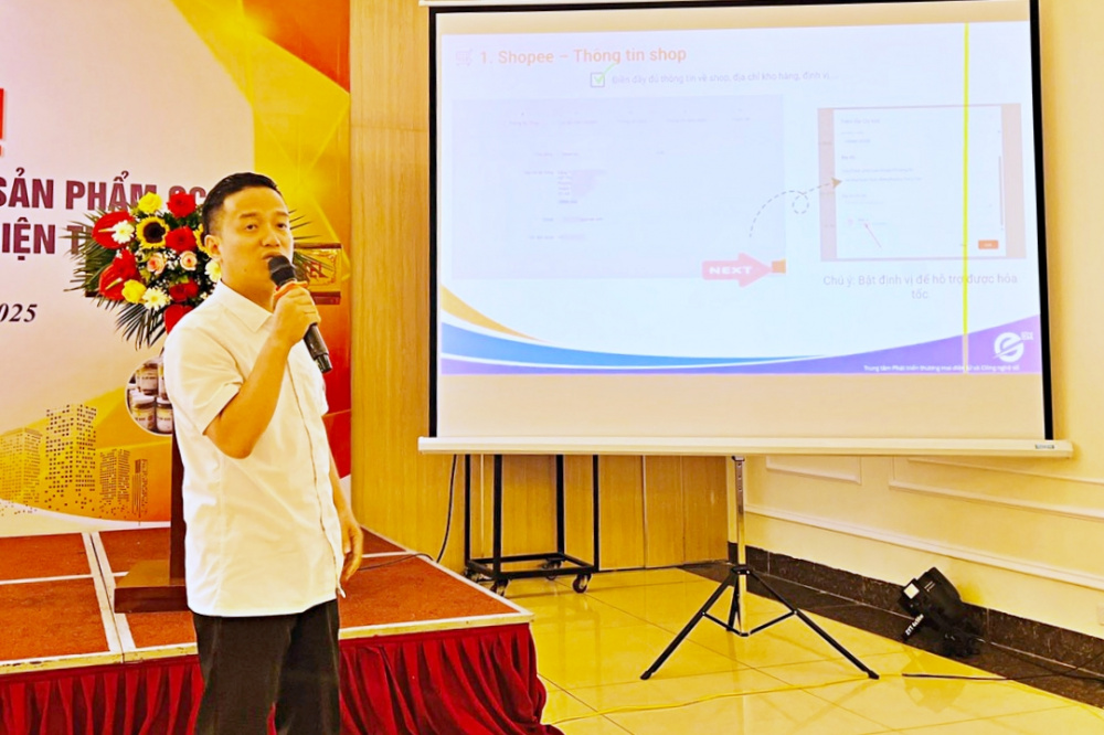 Ninh Bình: Tự tin đưa sản phẩm OCOP lên sàn thương mại điện tử