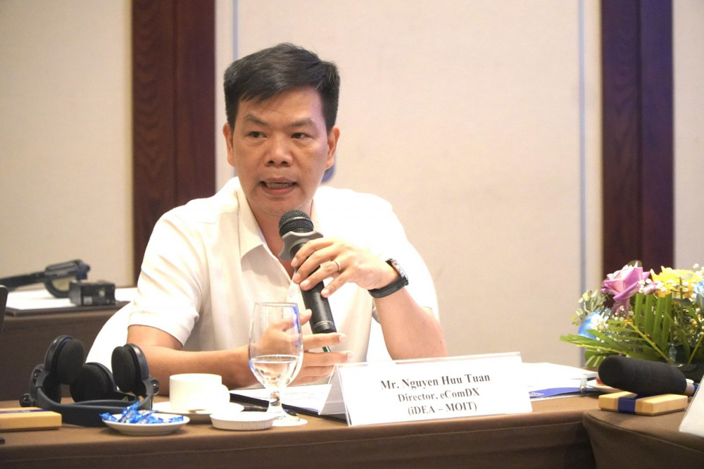 Ông Nguyễn Hữu Tuấn, Giám đốc Trung tâm Phát triển thương mại điện tử và Công nghệ số, Cục Thương mại điện tử và Cwin.com giải trí hiện đại số (Cwin63 sân chơi đỉnh cao)