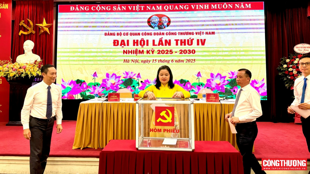 đại hội đảng bộ công đoàn công thương