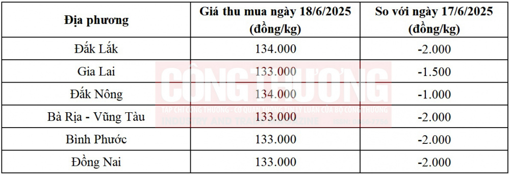 giá tiêu hôm nay