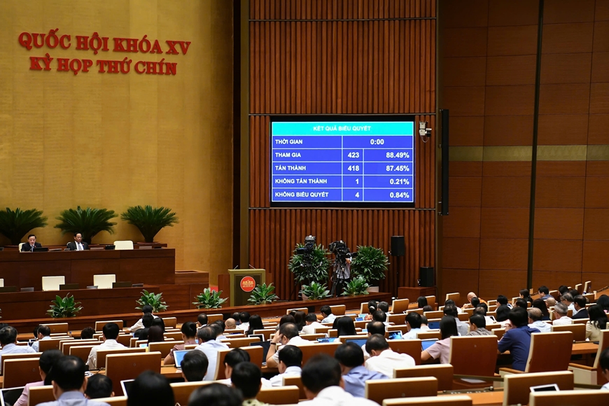 Thông qua Luật Cán bộ, công chức (sửa đổi)