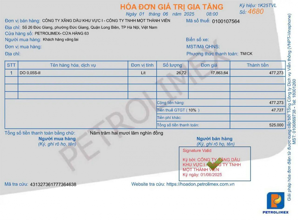 hóa đơn điện tử