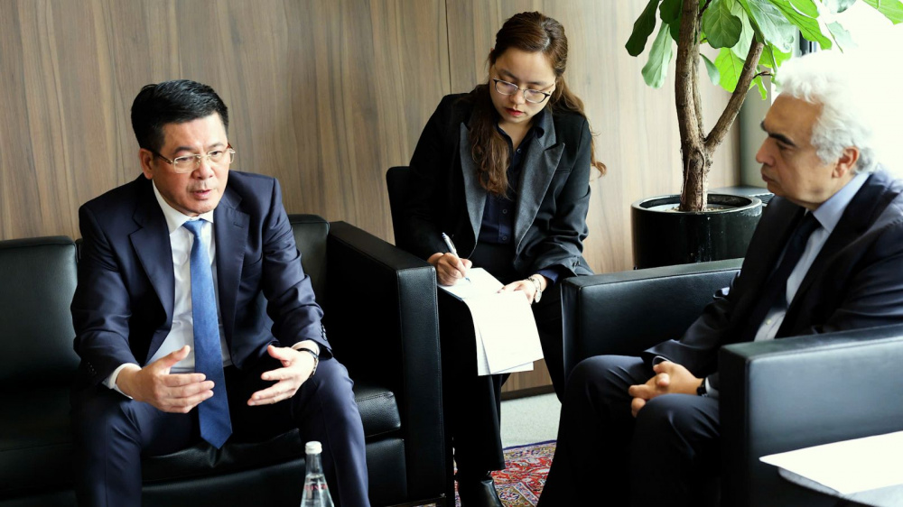 Bộ trưởng Nguyễn Hồng Diên đánh giá cao những hoạt động hỗ trợ của IEA tại Việt Nam trong suốt thời gian vừa qua
