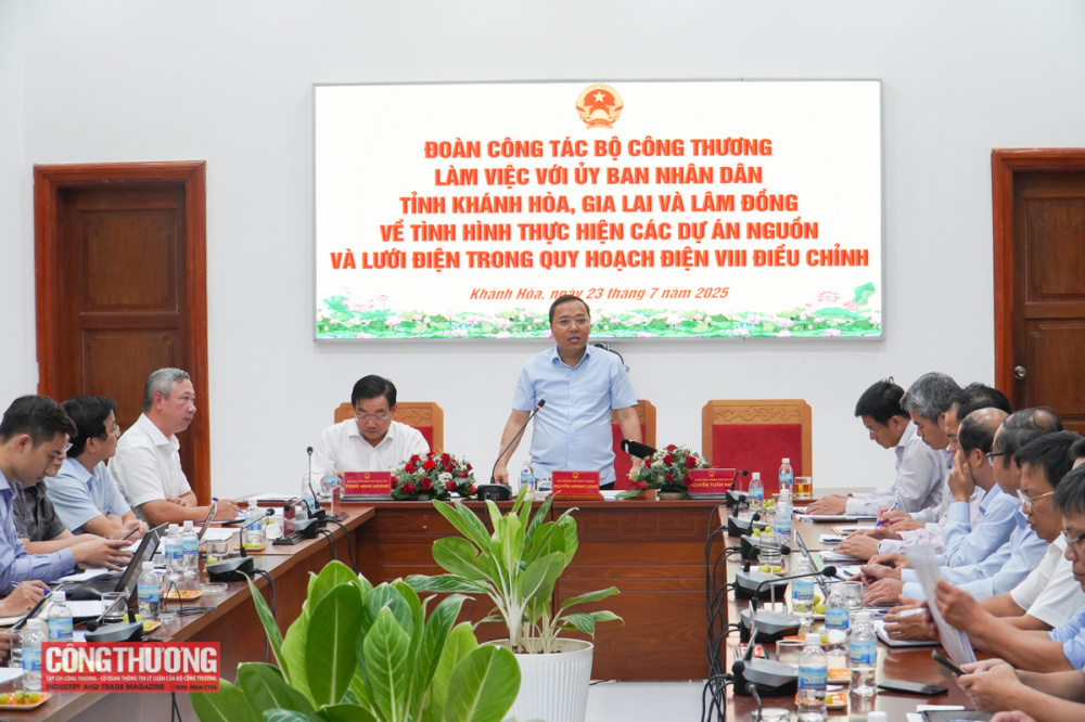 Thứ trưởng Nguyễn Hoàng Long làm việc với 3 tỉnh Khánh Hòa, Lâm Đồng, Gia Lai