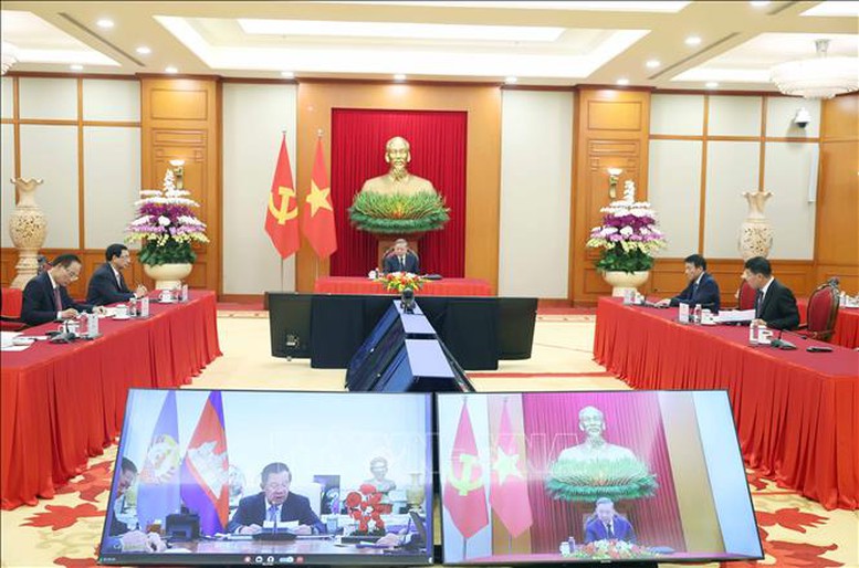 Cwin666 công ty cờ bạc uy tín nhất điện đàm với Chủ tịch Đảng Nhân dân Campuchia Hun Sen- Ảnh 2.