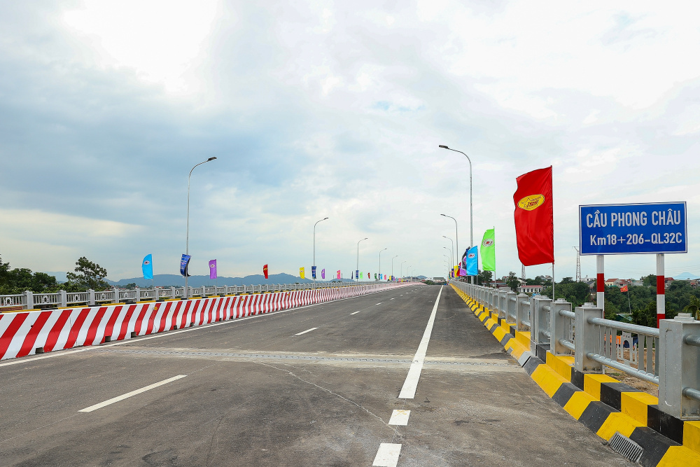 Phú Thọ: Khánh thành cầu Phong Châu mới, vượt tiến độ 3 tháng