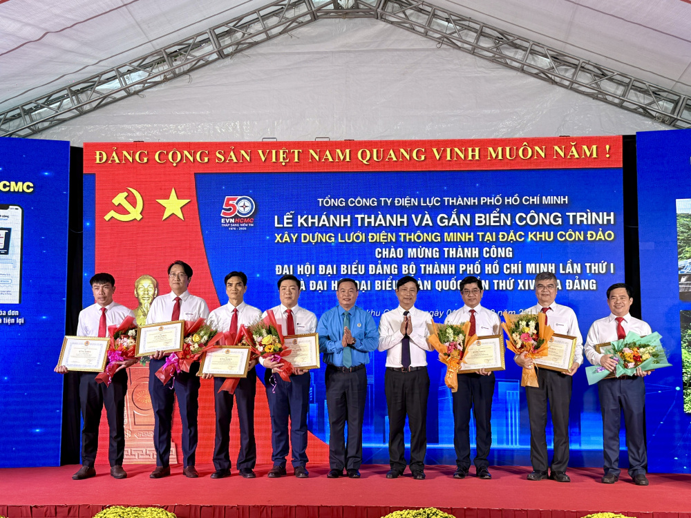 EVNHCMC đưa lưới điện thông minh đến Đặc khu Côn Đảo