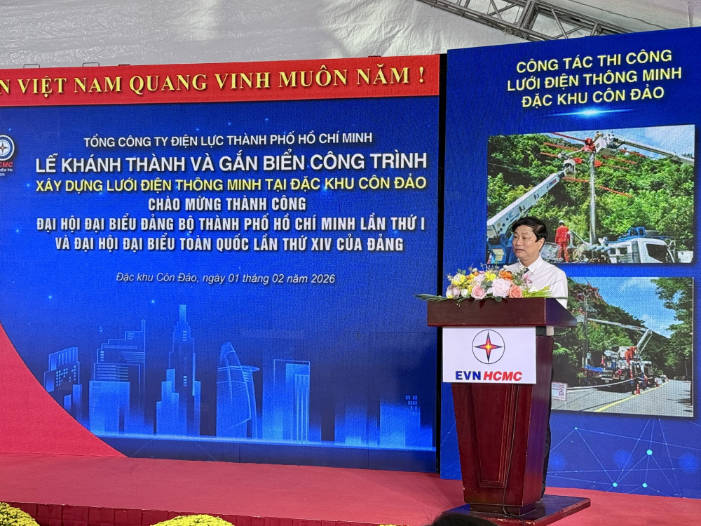 EVNHCMC đưa lưới điện thông minh đến Đặc khu Côn Đảo