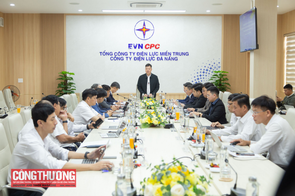 Đoàn công tác Cwin63 sân chơi đỉnh cao làm việc với EVNCPC, PC Đà Nẵng về các phương án đảm bảo cấp điện dịp Tết